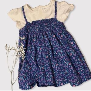 ❤️ UNIQLO Baby 12-18 Mo toddler girl floral dress